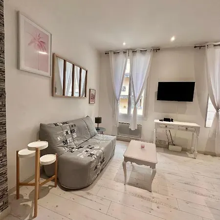 Apartment Grand Climatise A 3min Des Plages De Les Pins Juan-les-Pins